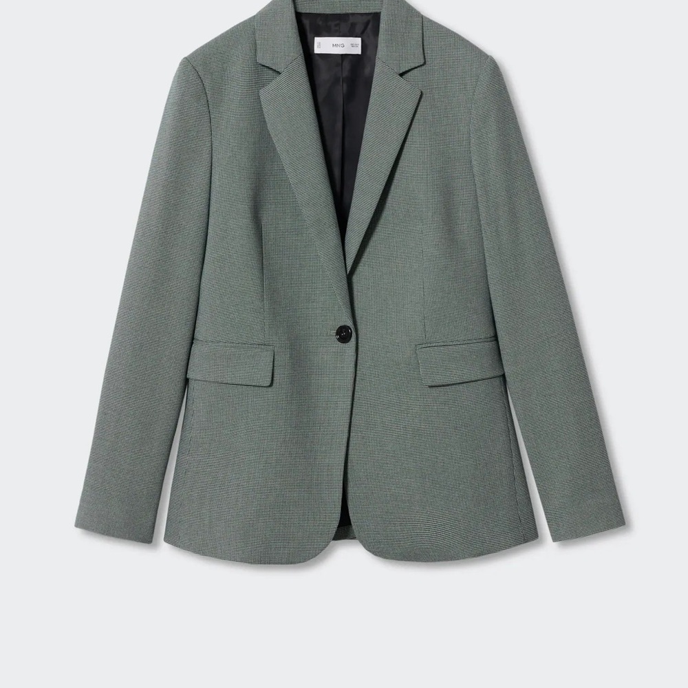 MANGO Women’s Gray Blazer